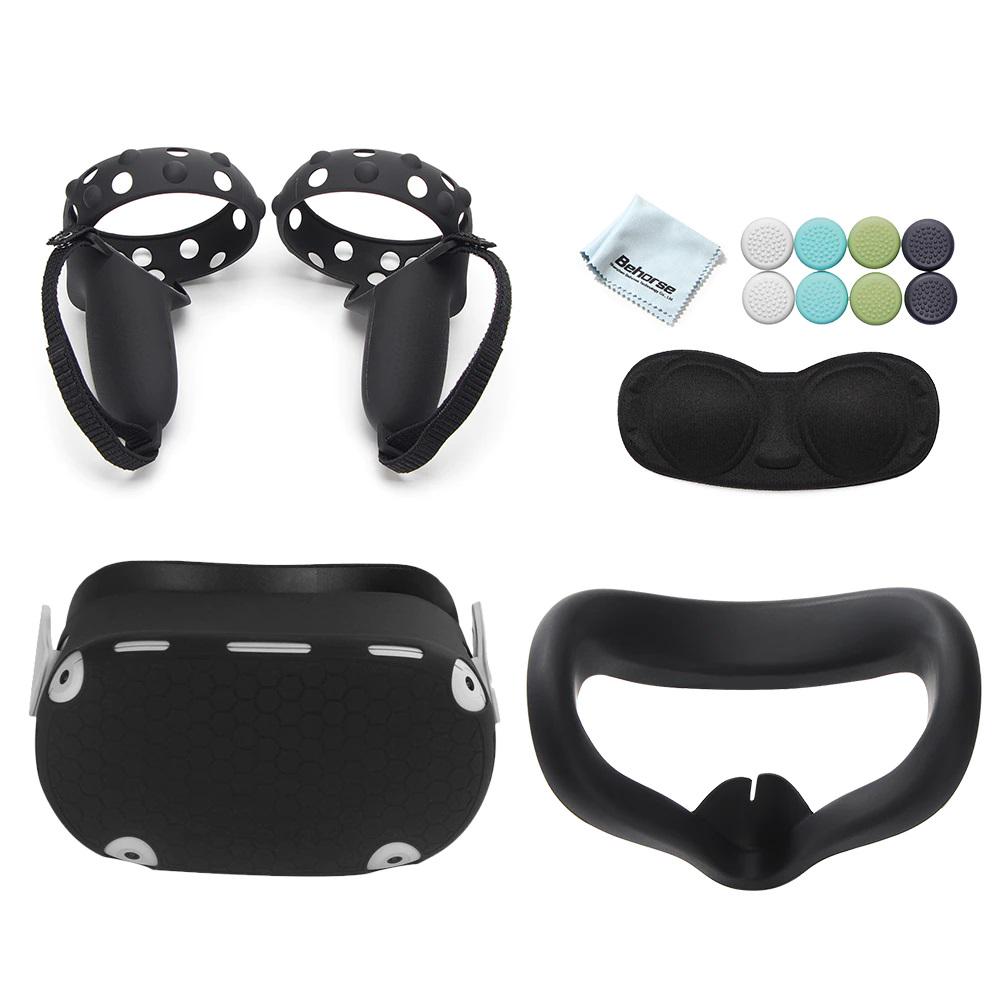 Набор защиты 6в1 для Oculus Quest 2 Black (ACS-NZ61FOQ2bl)