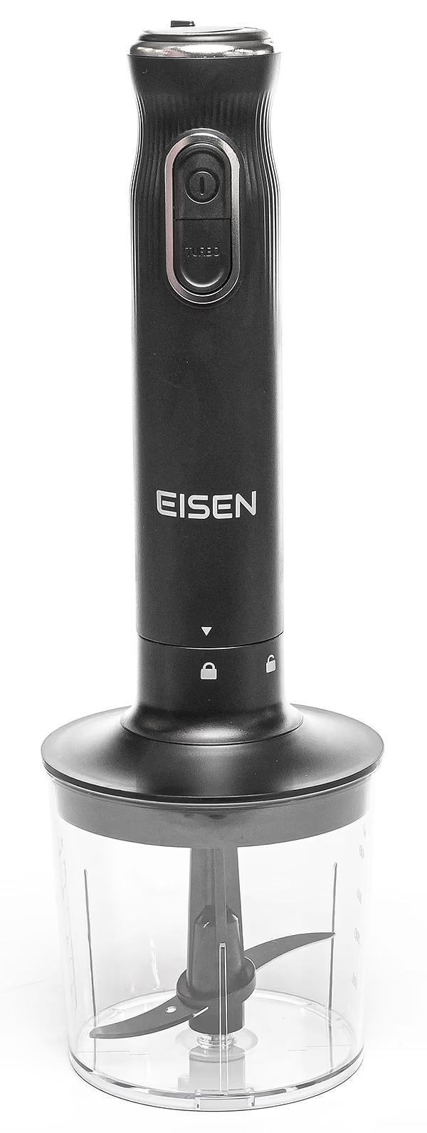 Блендер ручной Eisen EBS-104P с турборежимом емкость 0,5 л 1000 Вт Черный (624803) - фото 7 Блендер ручной Eisen EBS-104P с турборежимом емкость 0,5 л 1000 Вт Черный (624803) - фото 7