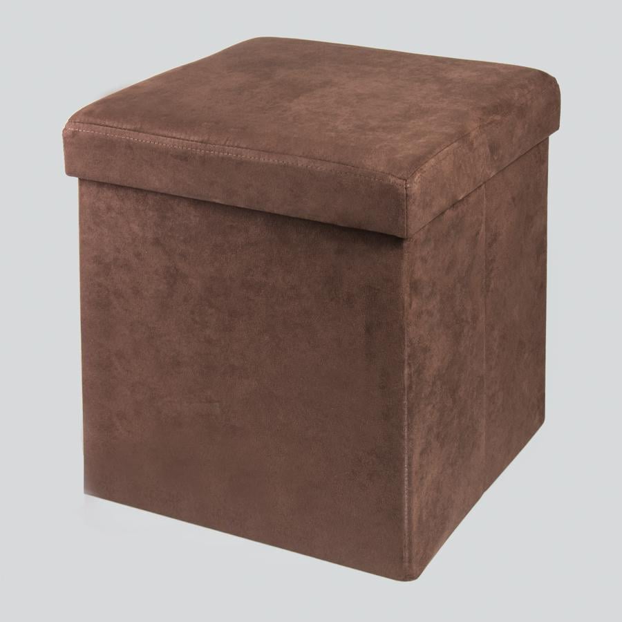 Пуф розкладний Elisey 38х38х38 см Коричневий (99-81-005PF/BR)