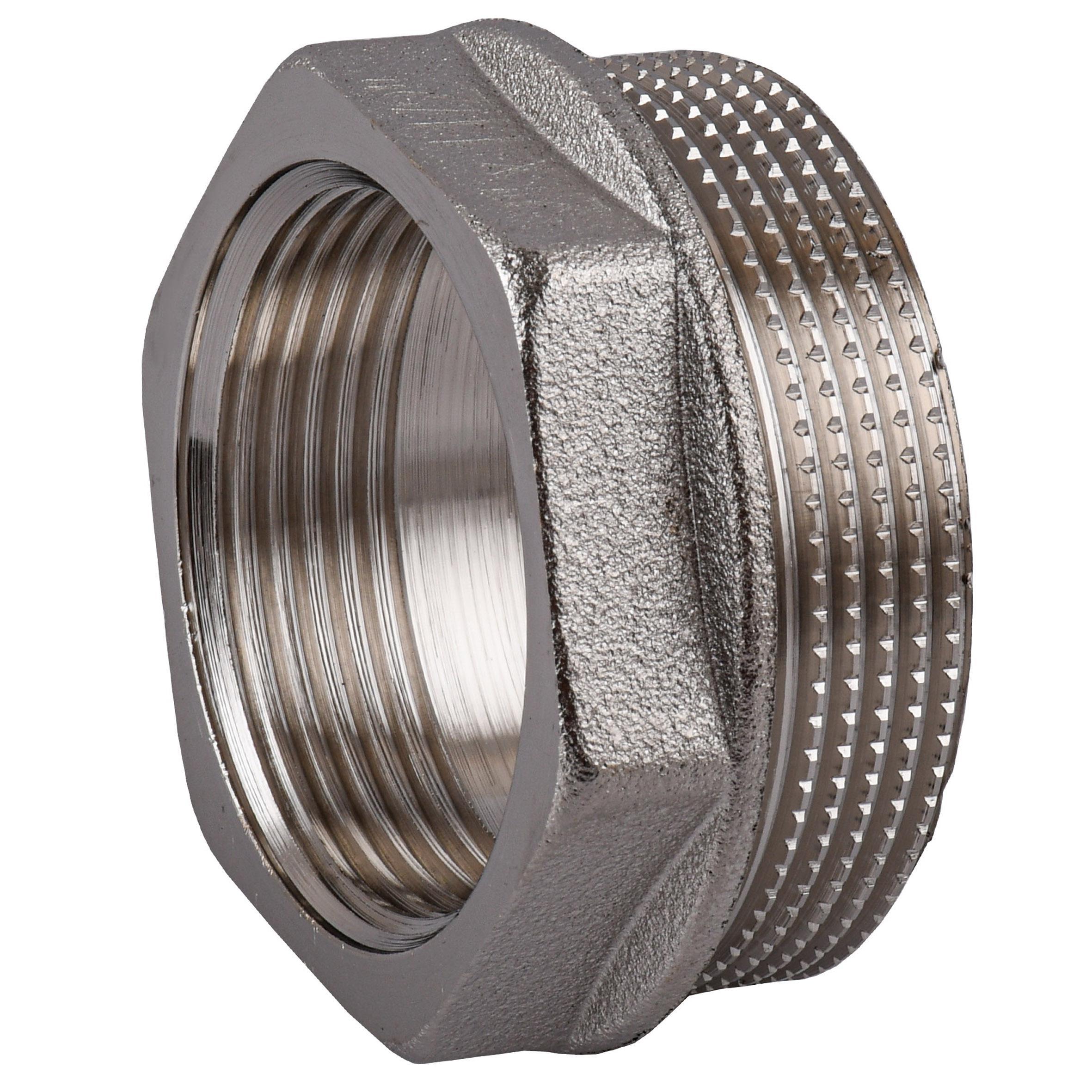 Футорка Optimum NF873S 2x1 1/2"ЗВ никелированная (000031504)
