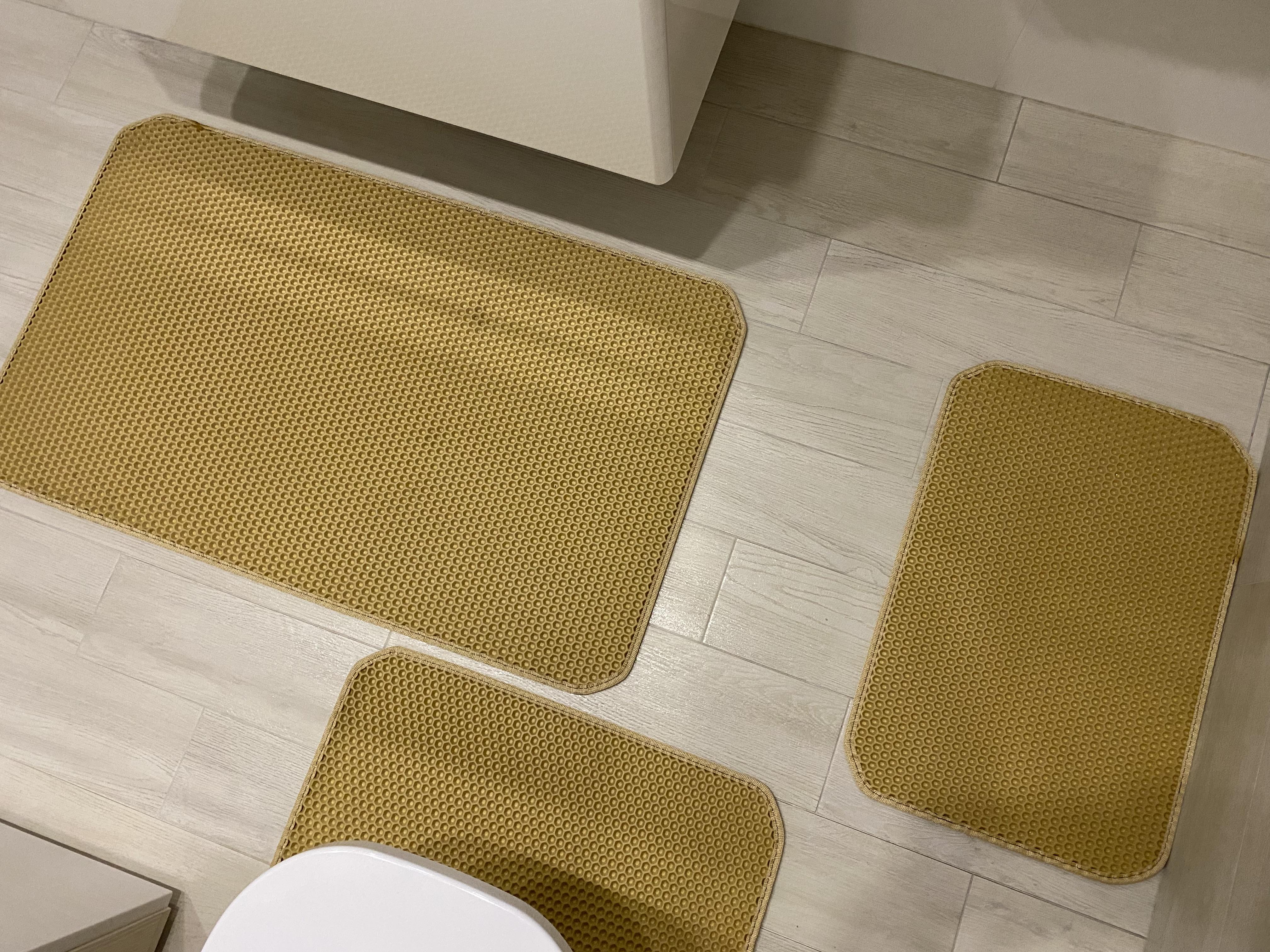 Коврик для ванной комнаты Кот в коробке придверный 60х40 см Бежевый (2214) - фото 4 Коврик для ванной комнаты Кот в коробке придверный 60х40 см Бежевый (2214) - фото 4