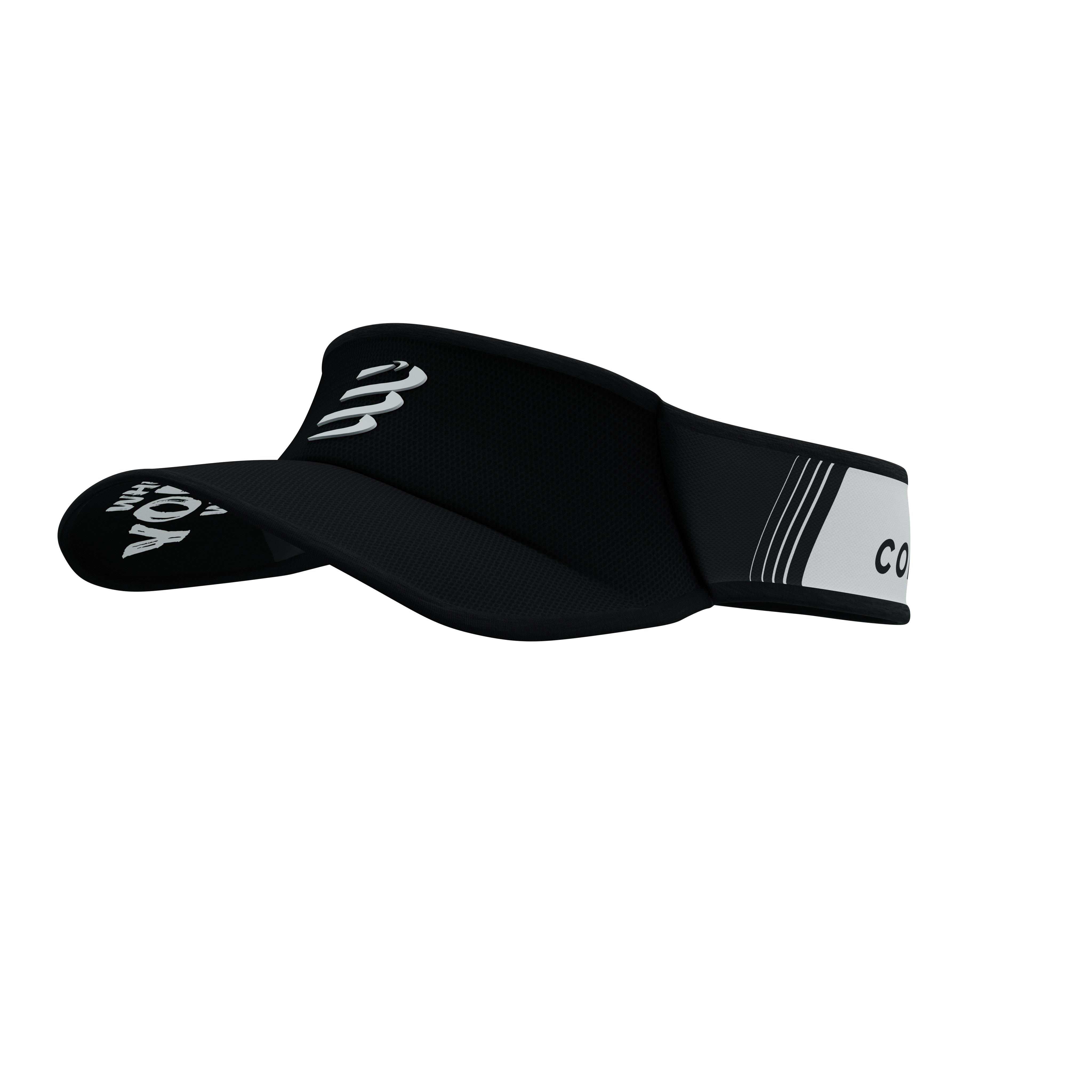 Козырек для бега Compressport Visor Ultralight Black/White (594780) - фото 3