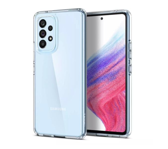Чехол Silicone Case WS Samsung A53 Прозрачный