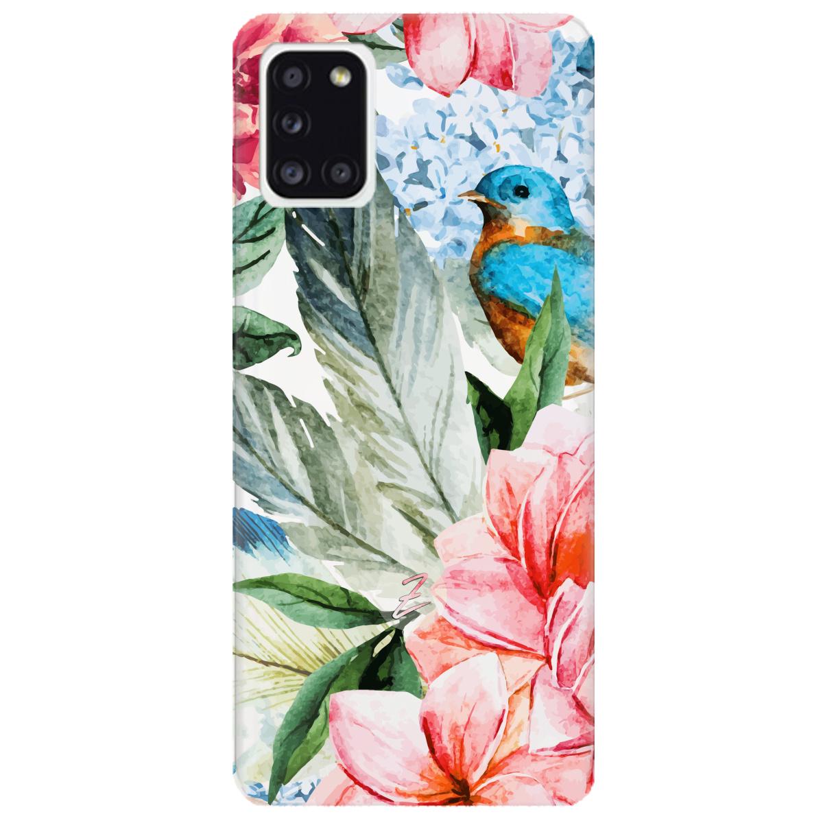 Силиконовый чехол Zorrov для Samsung Galaxy A31 - Paradise garden (14110040038088721) - фото 1