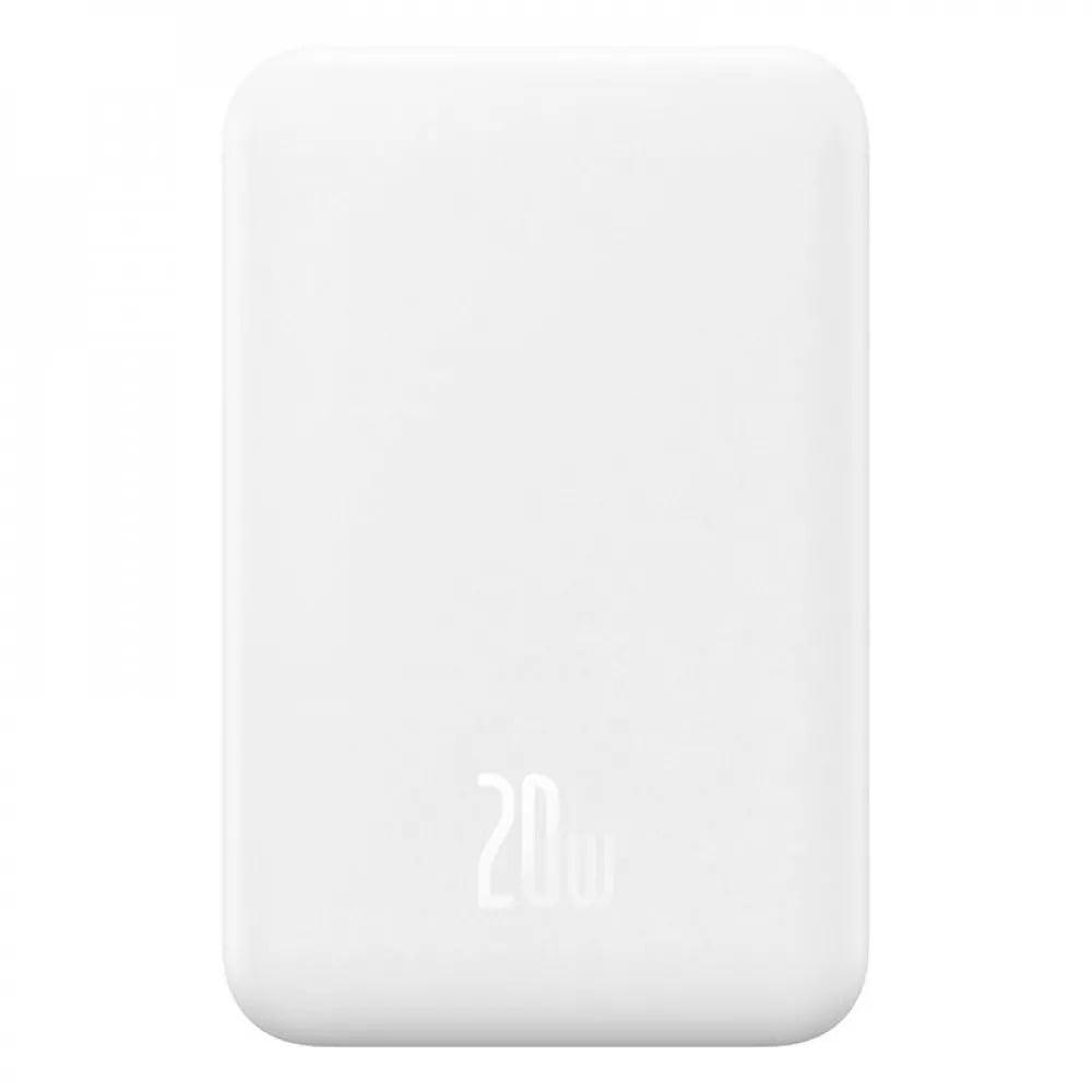 Повербанк BASEUS Magnetic Mini 20W 5000 mAh White (P10022107223-00)