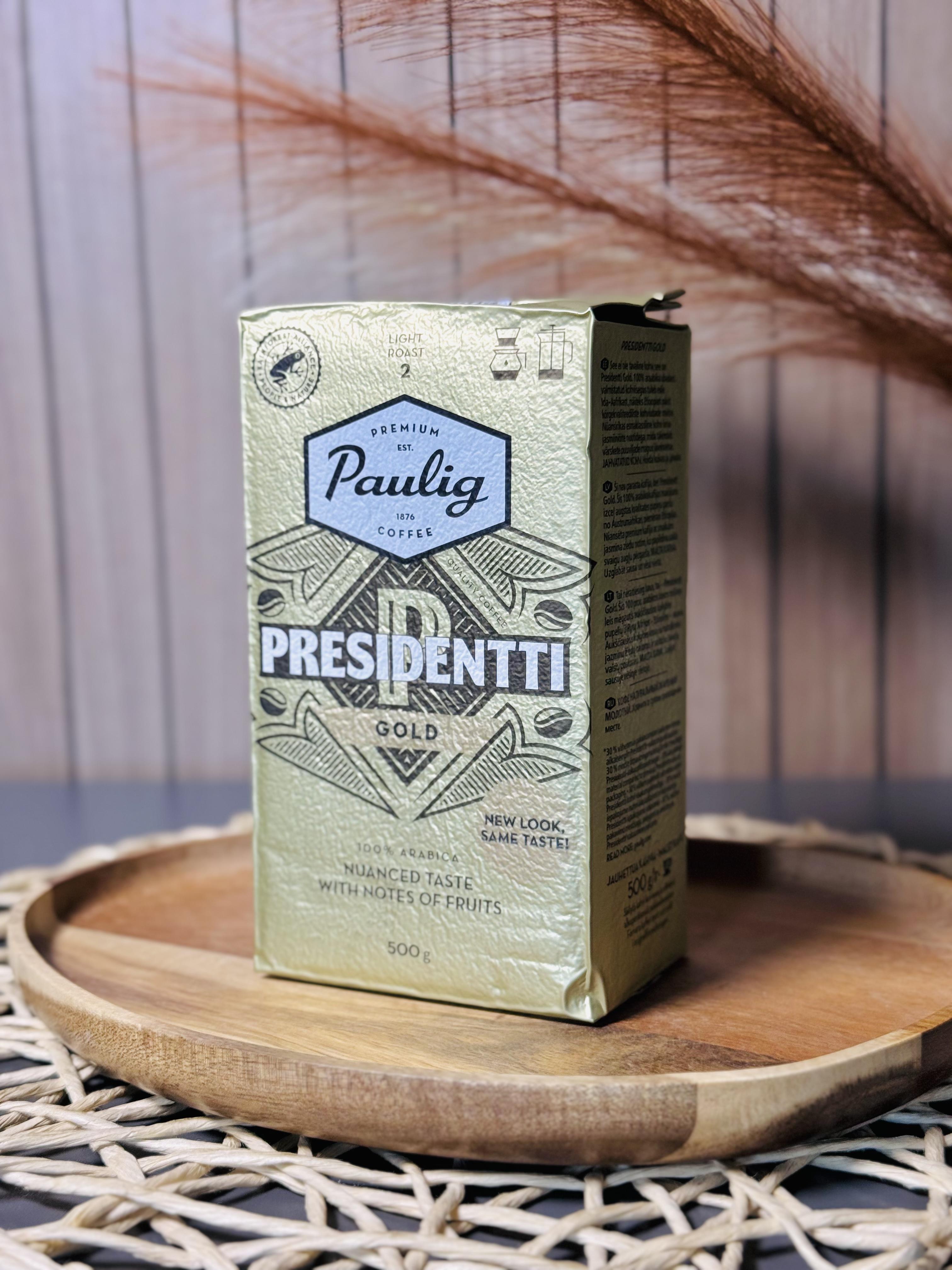 Кава мелена PAULIG PRESIDENTTI GOLD LABE 500 г