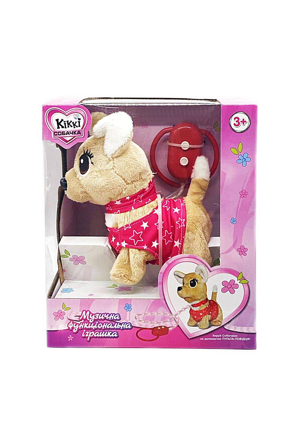 Игрушка музыкальная Собачка Кикки M 5596