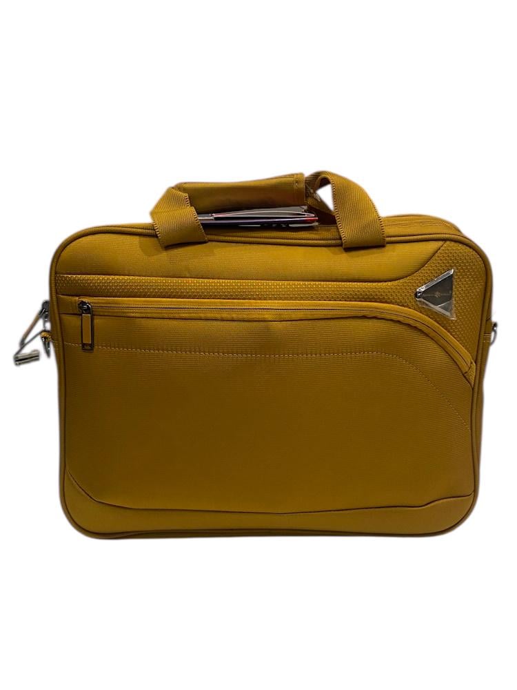 Бьюті-кейс ручна поклажа Snowball 21505/14 жаккард-нейлон Жовтий