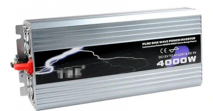 Інвертор перетворювач напруги TBE 12-220 4000W -8000W Pure Sine Wave 4000 TBE чистий синус