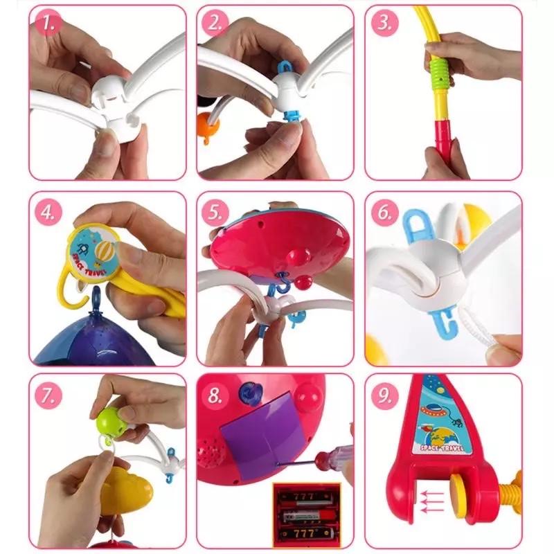 Мобиль проектор музыкальный Limo Toy HE0304 на радиоуправлении (1195660566) - фото 8 Мобиль проектор музыкальный Limo Toy HE0304 на радиоуправлении (1195660566) - фото 8