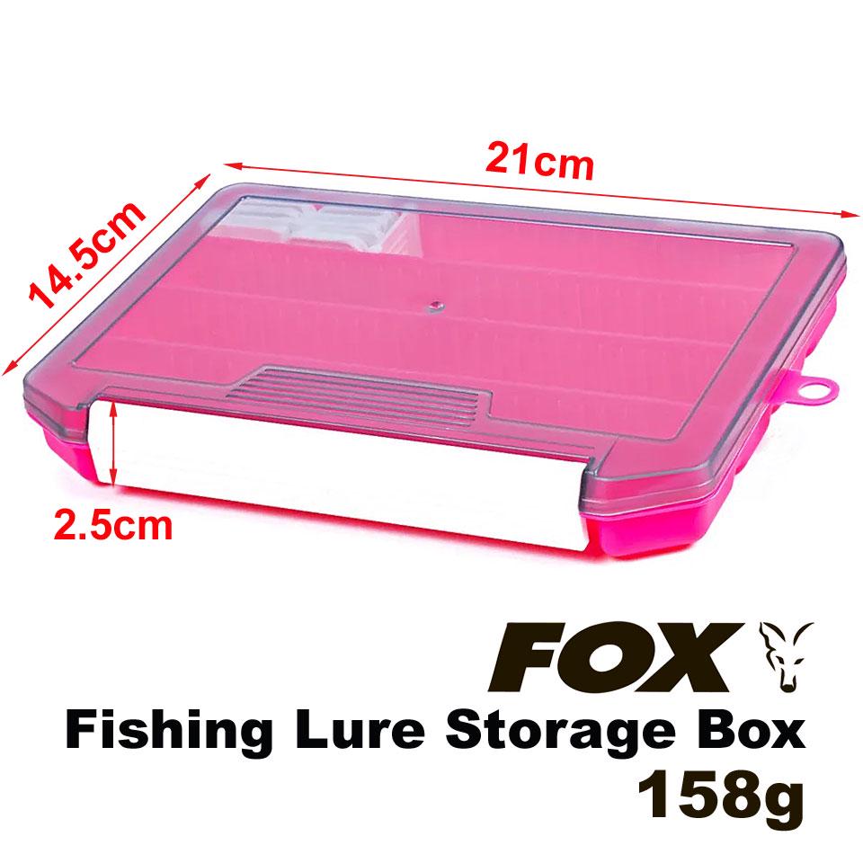 Коробка Fox Fishing Lure Storage Box, 21х14.5х2.5 см 158 г Pink (11566125) - фото 11 Коробка Fox Fishing Lure Storage Box, 21х14.5х2.5 см 158 г Pink (11566125) - фото 11