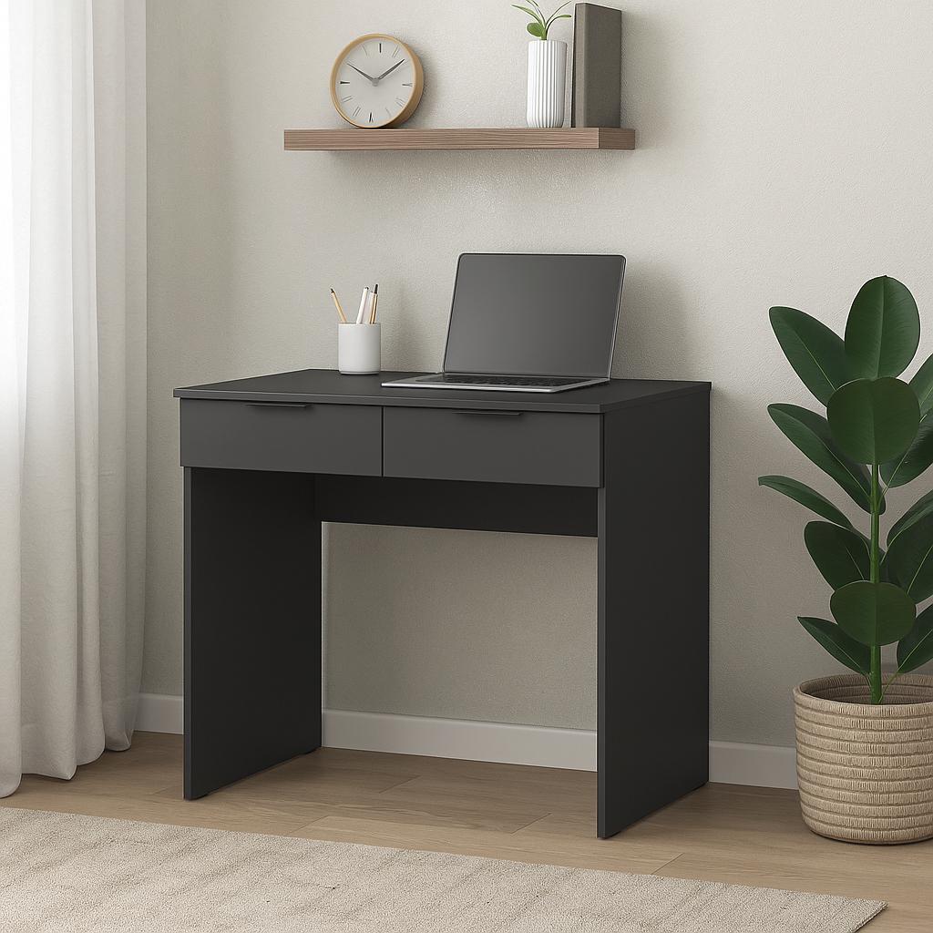 Стіл письмовий СП5 2Я SENAM 780х900х600 мм ДСП Сірий Графіт