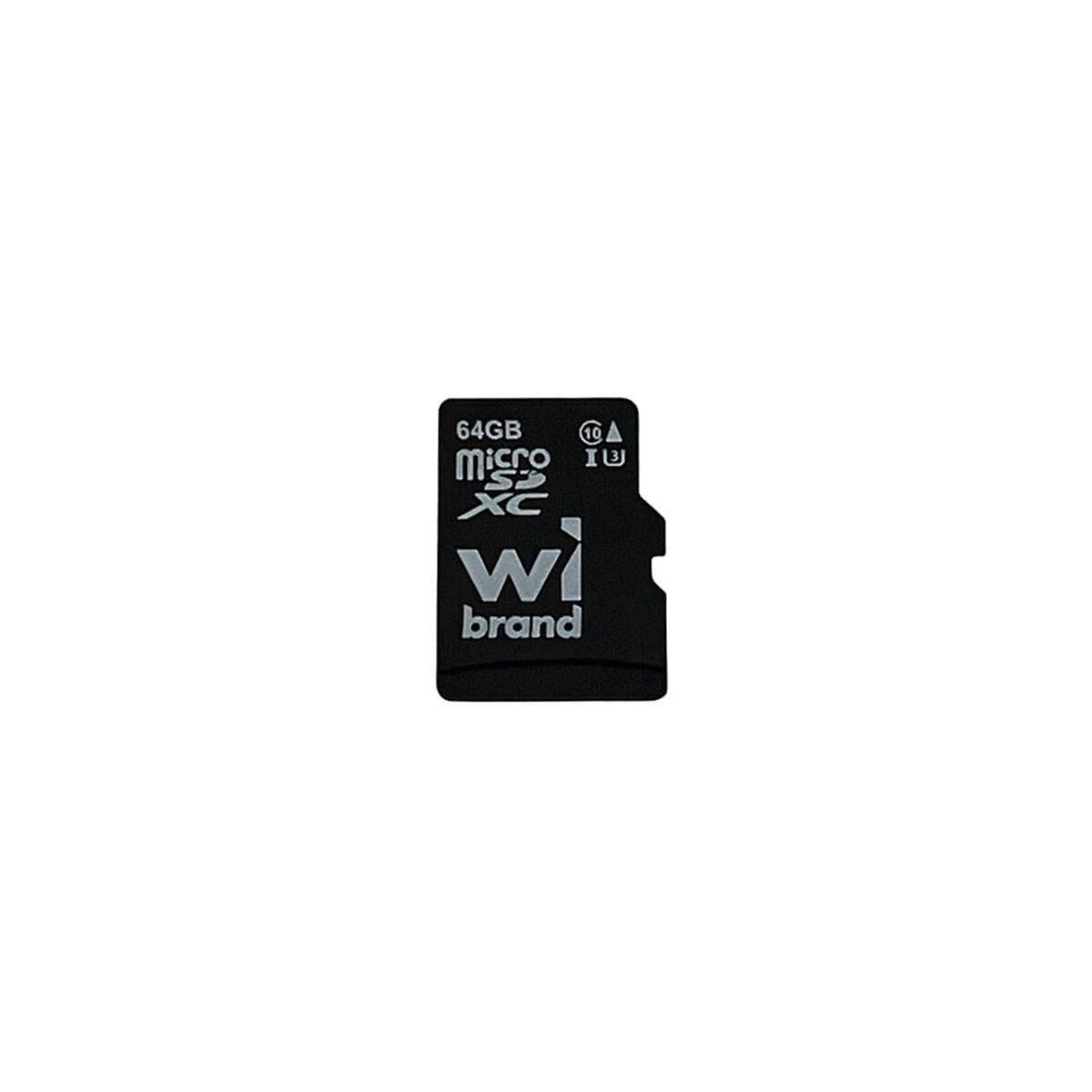 Карта памяти Wibrand microSDXC UHS-1 U3 64 GB class 10 (WICDXU3/64GB)