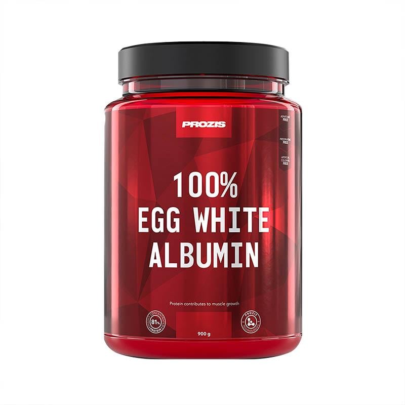 Протеин Prozis 100% Egg White Albumin 900 г Ваниль-карамель (3031V5636)