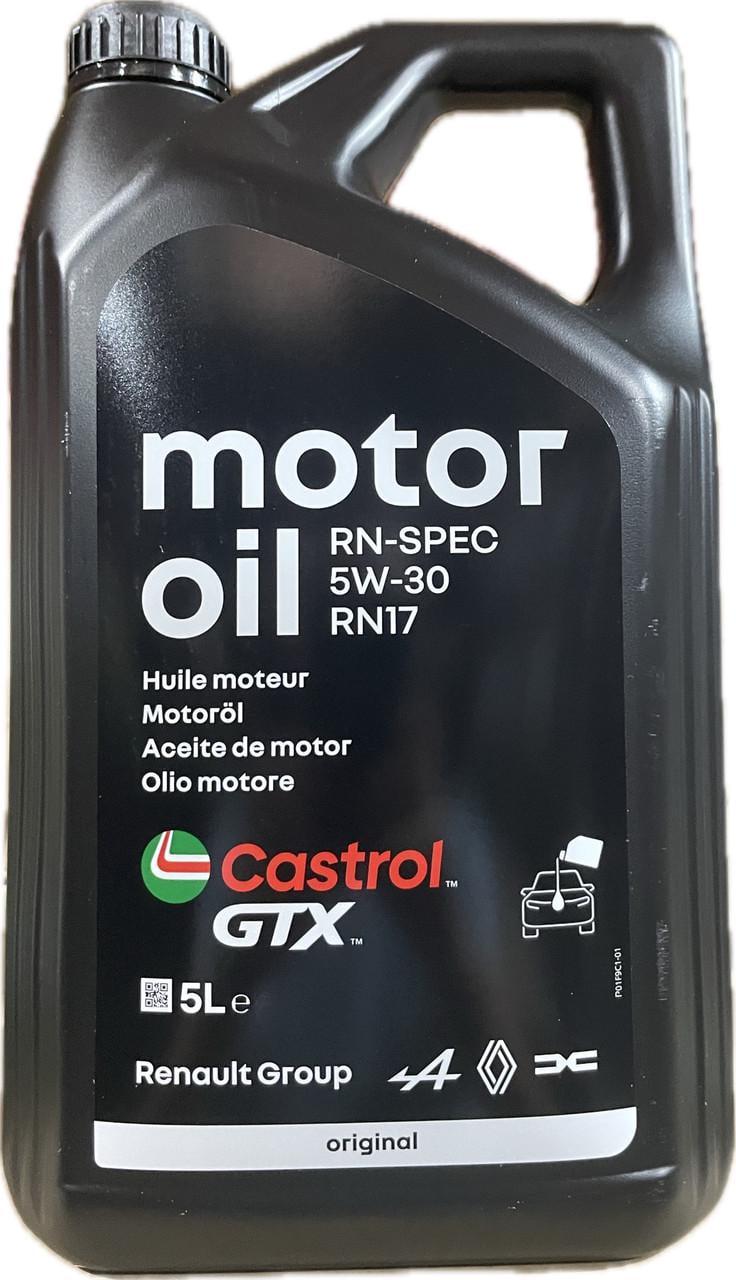 Моторное масло Castrol Renault RN17 5W-30 5 л (7711943681)