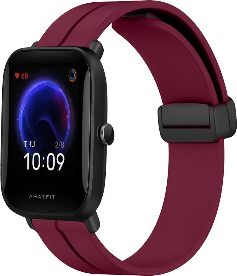 Ремешок для смарт-часов Rysta для Amazfit Bip U Wine (41646-42) Ремешок для смарт-часов Rysta для Amazfit Bip U Wine (41646-42)