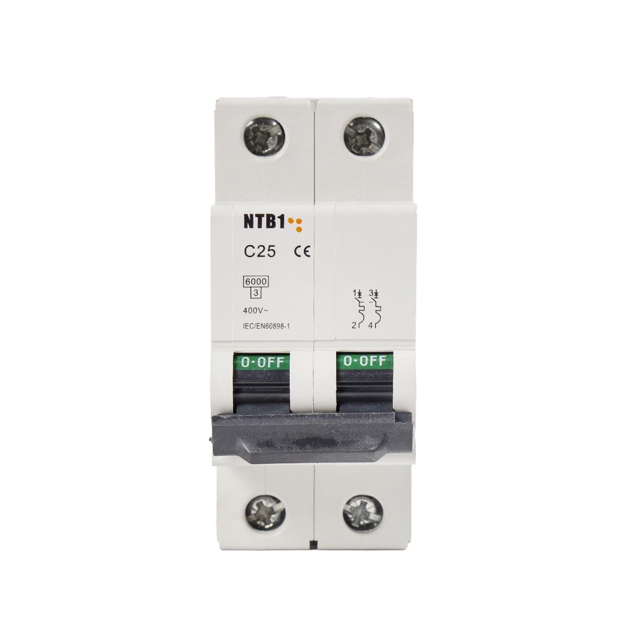 Автоматический выключатель TESLA NTB1 C25 (85) Автоматический выключатель TESLA NTB1 C25 (85)