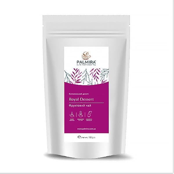 Чай фруктовый Palmira Королевский десерт рассыпной 100 г