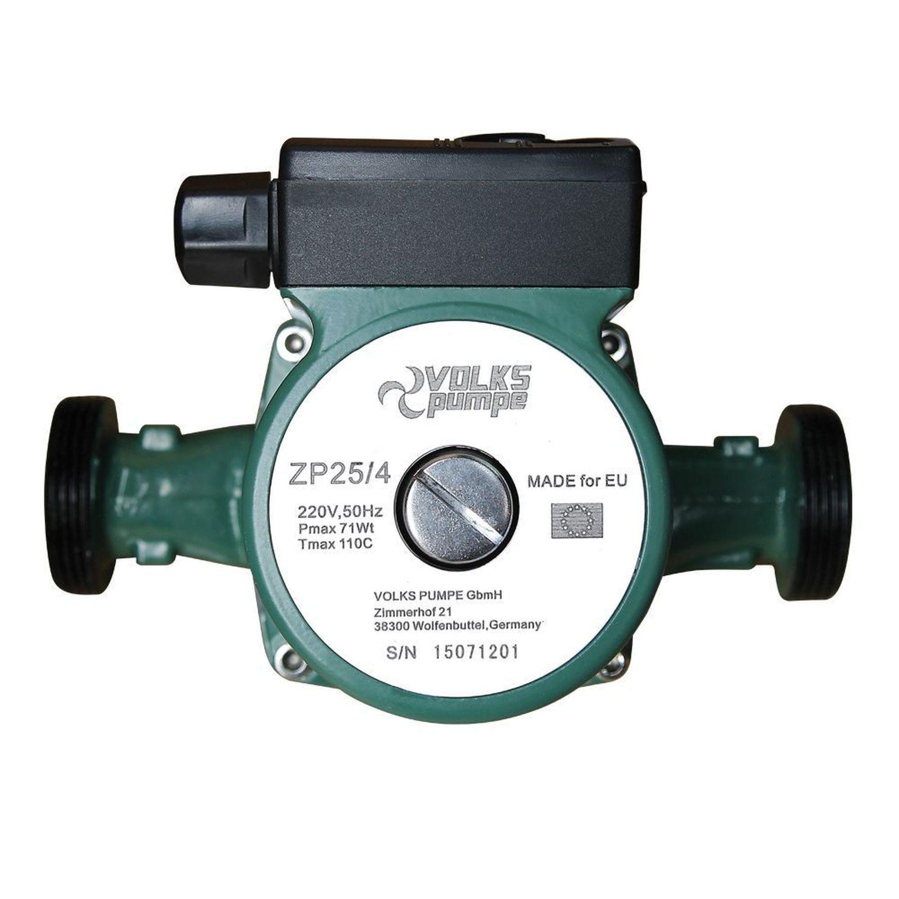 Насос циркуляційний VOLKS pumpe ZP25/4 130 мм (GSR-000010625) - фото 2 Насос циркуляційний VOLKS pumpe ZP25/4 130 мм (GSR-000010625) - фото 2