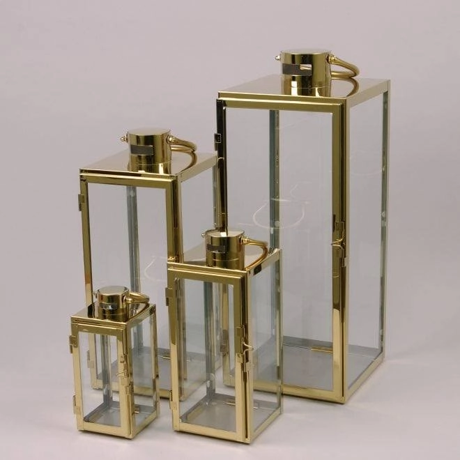 Комплект фонарей WB1706/4 GOLD 4 шт. (39554) - фото 1 Комплект фонарей WB1706/4 GOLD 4 шт. (39554) - фото 1