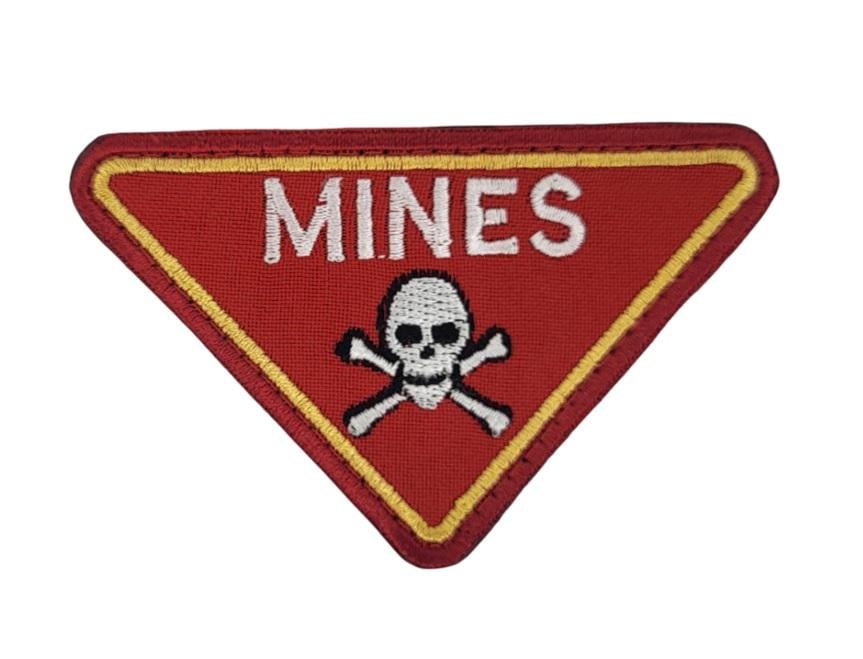 Шеврон Mines 5,5х9 см (3442537)