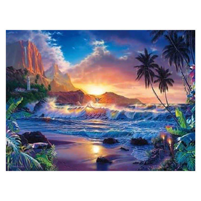 Алмазна мозаїка TK Group Морський захід сонця 40х30 см (GB76466)