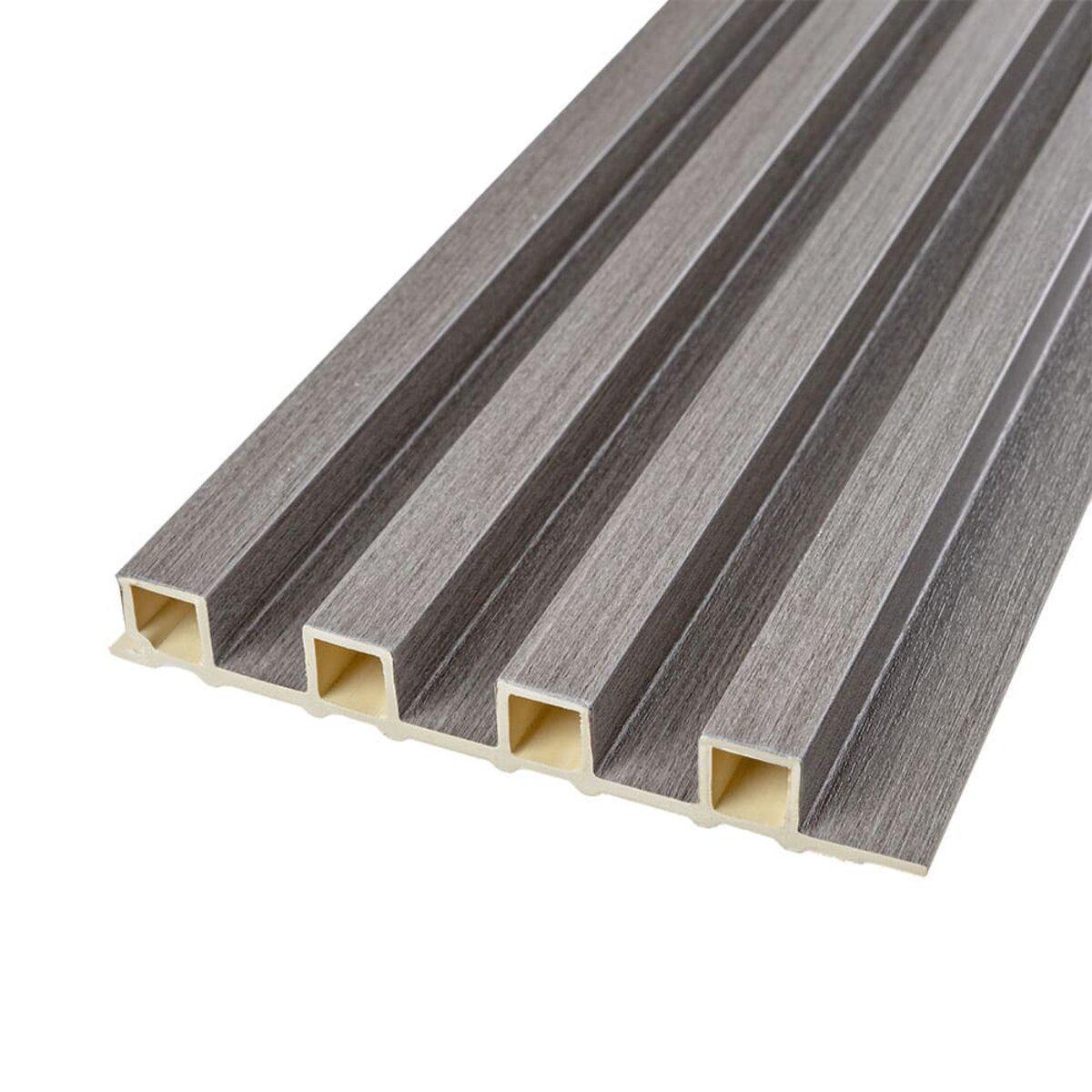 Рейка стеновая декоративная D 3000x160x23 мм Серый (SW-00001528) - фото 4 Рейка стеновая декоративная D 3000x160x23 мм Серый (SW-00001528) - фото 4