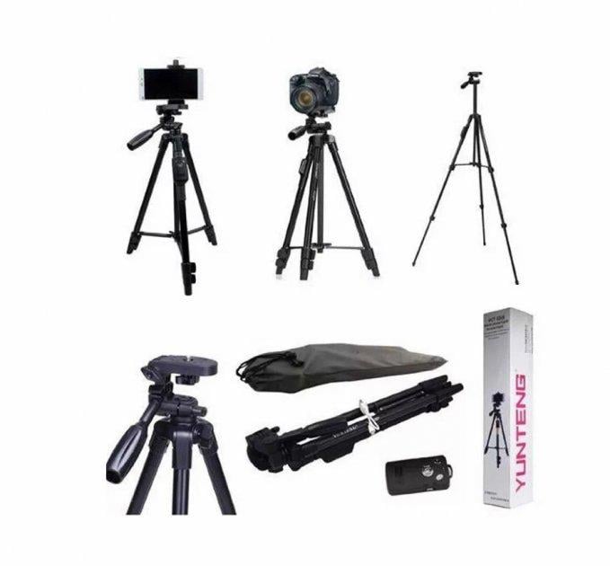 Штатив трипод Yunfeng Tripod YF-3388 с пультом ДУ для камеры и телефона - фото 5 Штатив трипод Yunfeng Tripod YF-3388 с пультом ДУ для камеры и телефона - фото 5