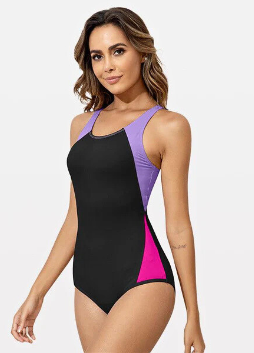 Купальник сплошной FS Beautikini Woodlands Period Swimwear для плавания в период менструации S Черный (9341)