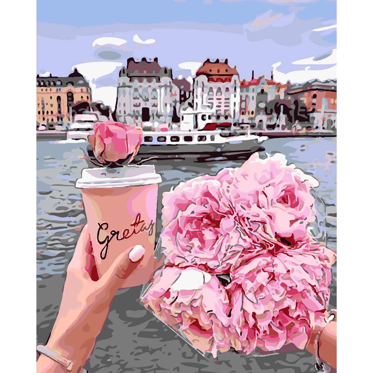 Картина по номерам Strateg Хорошее начало дня 40х50 см (SY6049)