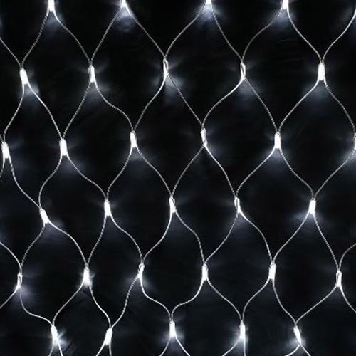 Гирлянда-сетка на шторы с белым светом 2х2 м (378)