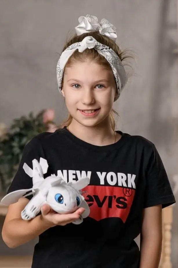 Игрушка мягкая плюшевая Дневная Фурия Дракон Беззубик 35 см Белый (9057) - фото 3