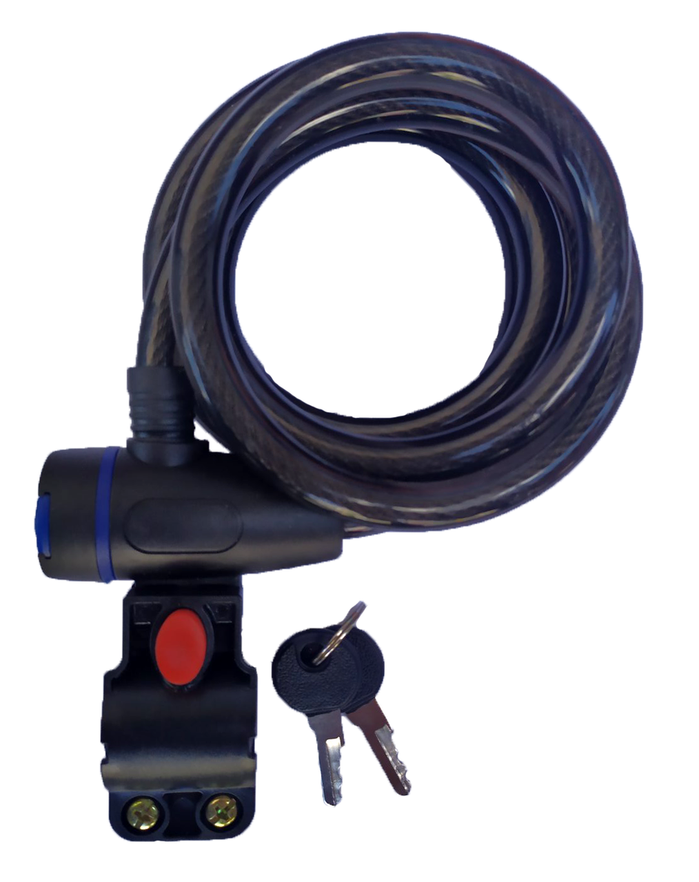 Замок велосипедный 10х1100 мм (П511)