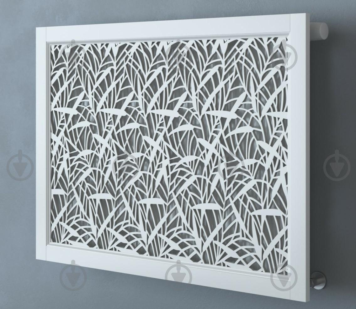 Экран-решетка декоративная на батарею отопления R32-F120 Белый (25294330)