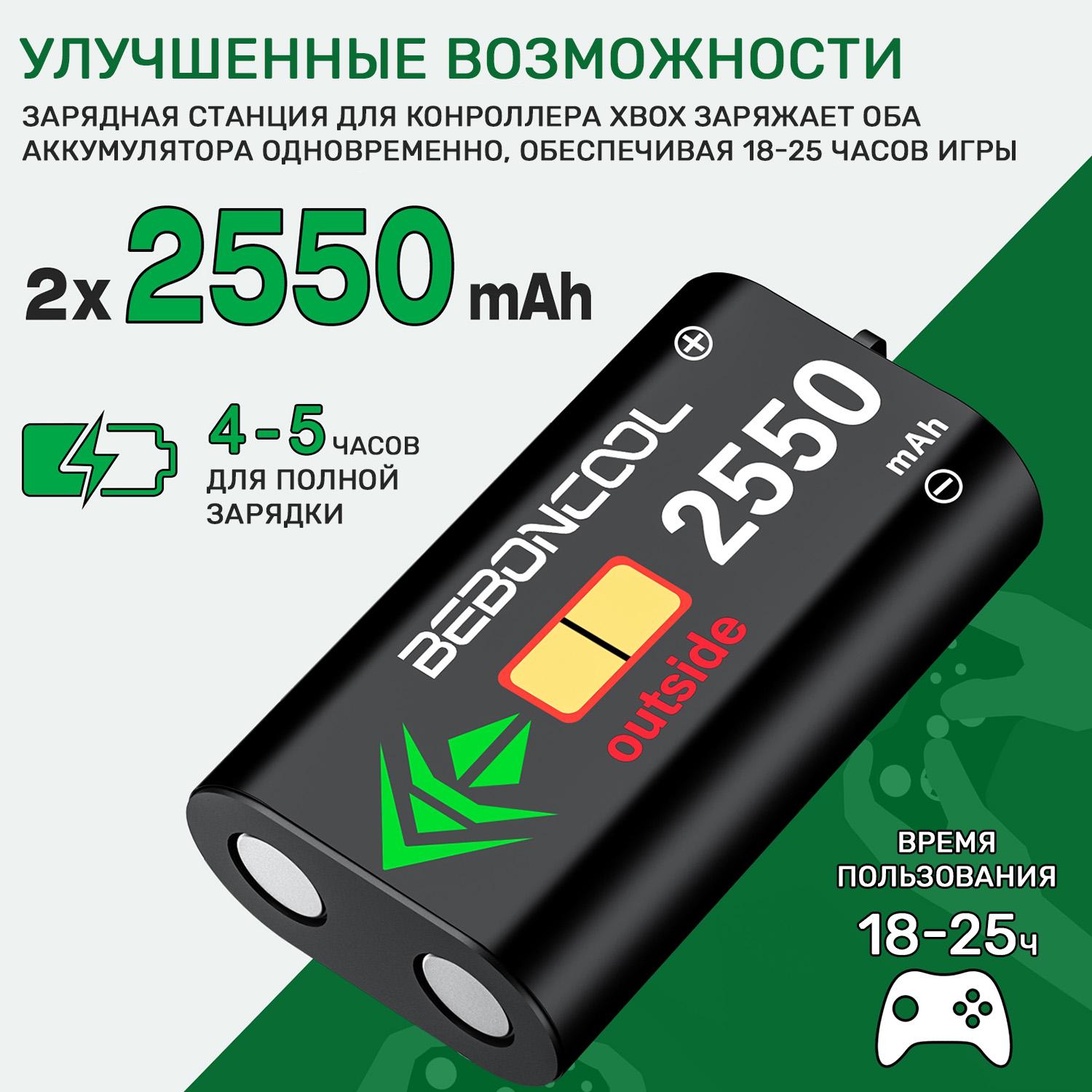 Станція зарядна і акумулятори для Xbox One/Xbox Series X-S (48902) - фото 2