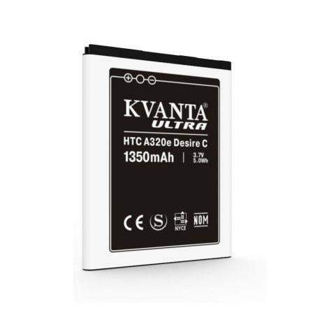 Аккумулятор Kvanta Ultra для HTC A320 Desire C 1350 mAh (000020744)