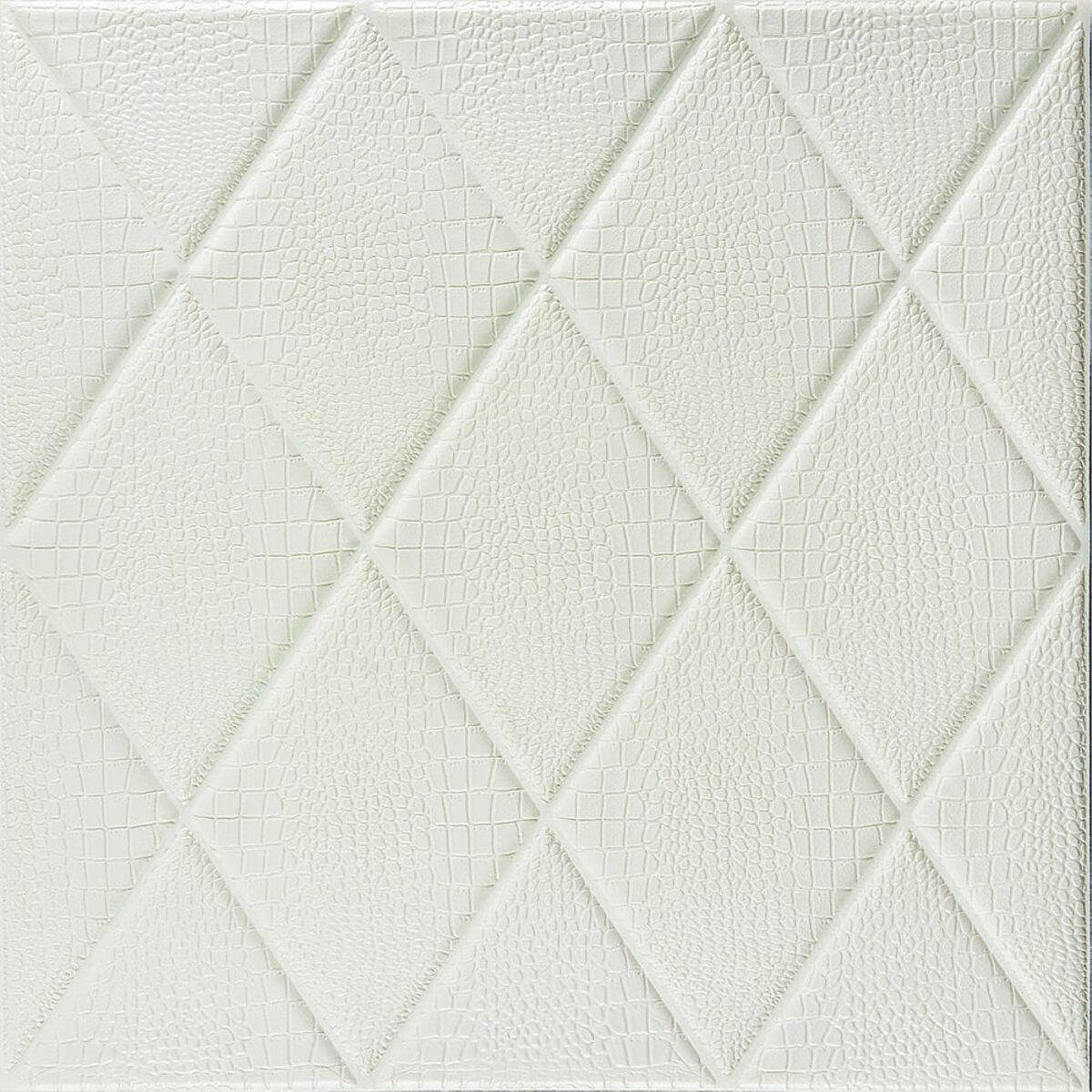 3D-панель самоклеящаяся Ромбы под кожу 161 700х700х6 мм (SW-00000221)