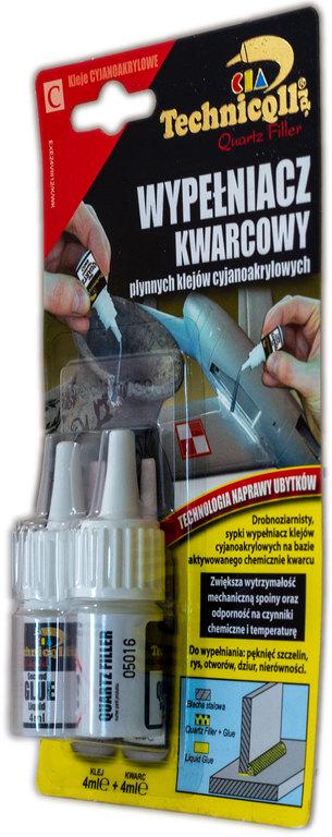 Клей секундний Technicqll з кварцовим наповнювачем 4/4 мл (000034086) - фото 2