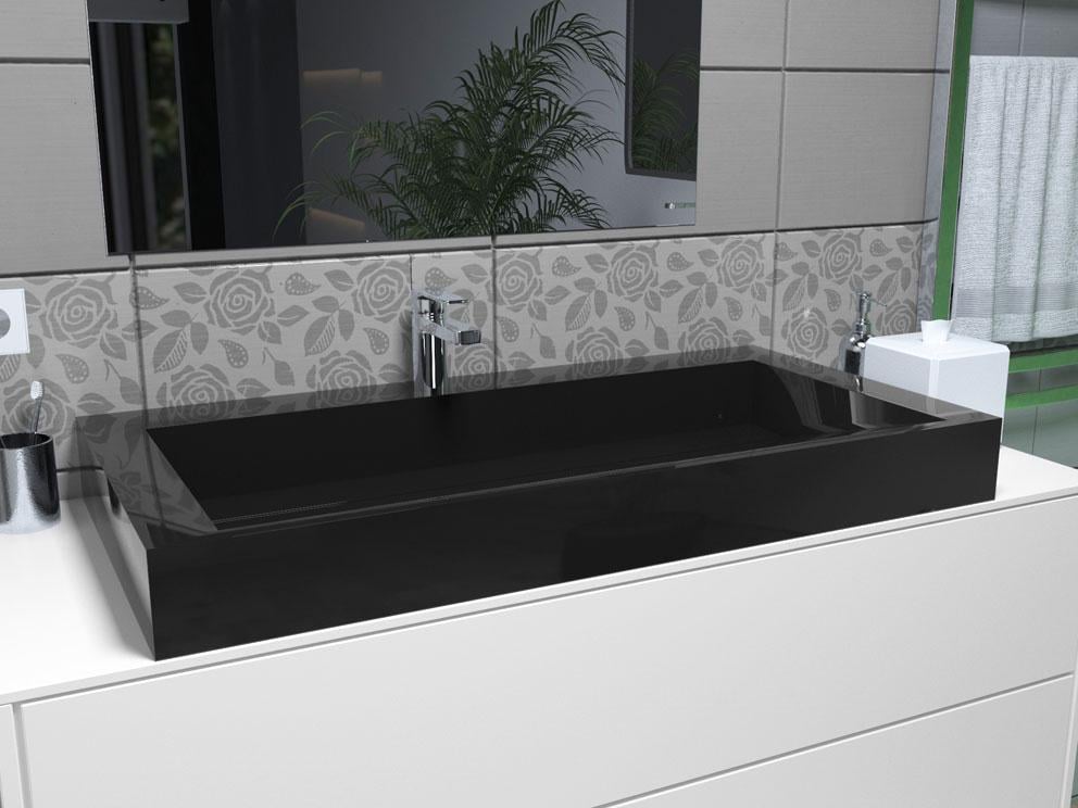 Умивальник накладний Status Boho 100 Black (619)