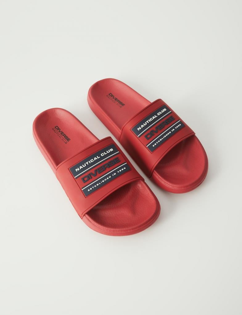 Шльопанці чоловічі Diverse REDO III р. 45 Червоний (5905384015969)