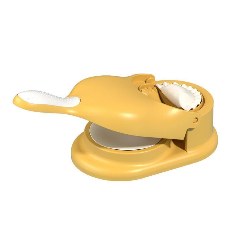 Пресс и форма Dumpling Machine для лепки вареников и пельменей Желтый (1010302-Yellow)