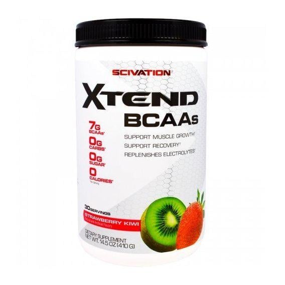 Аминокислота BCAA для спорта Scivation Xtend BCAAs 410 г 30 порций Strawberry Kiwi