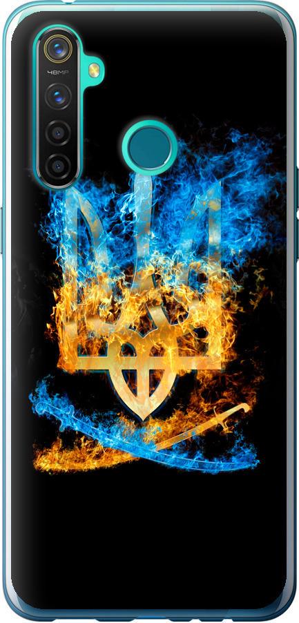 Чехол на Realme 5 Pro Герб (1635u-1861-42517)