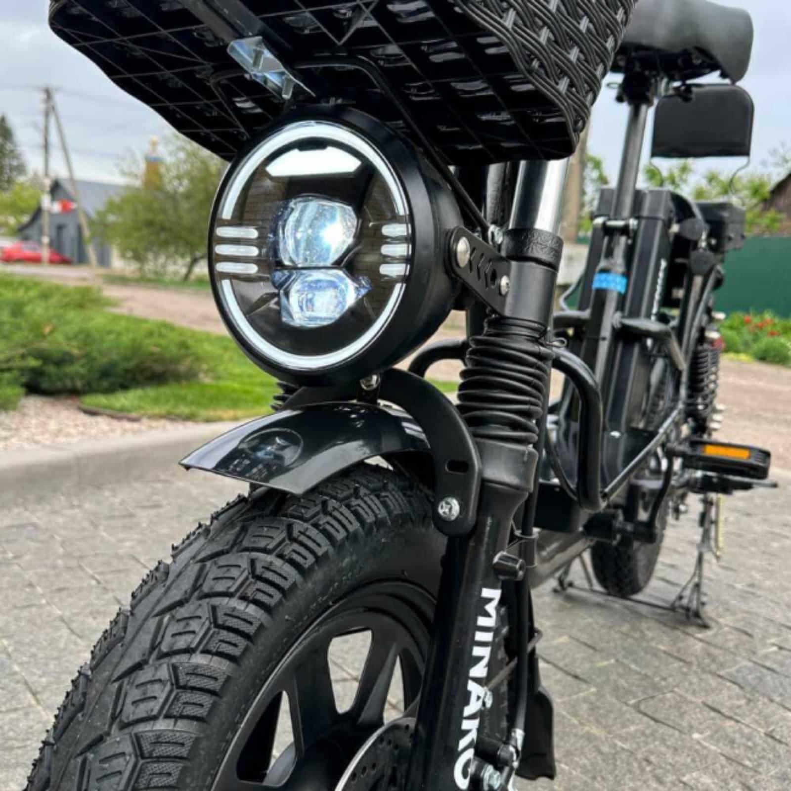Электровелосипед Minako Monster Pro 18" 1000 W 60 V 26 Ah и PAS-система - фото 10