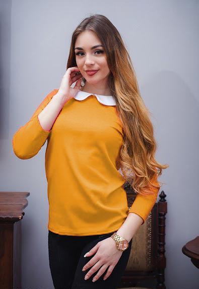 Кофта женская Podium Amber 17428-MUSTARD XXL Горчичный