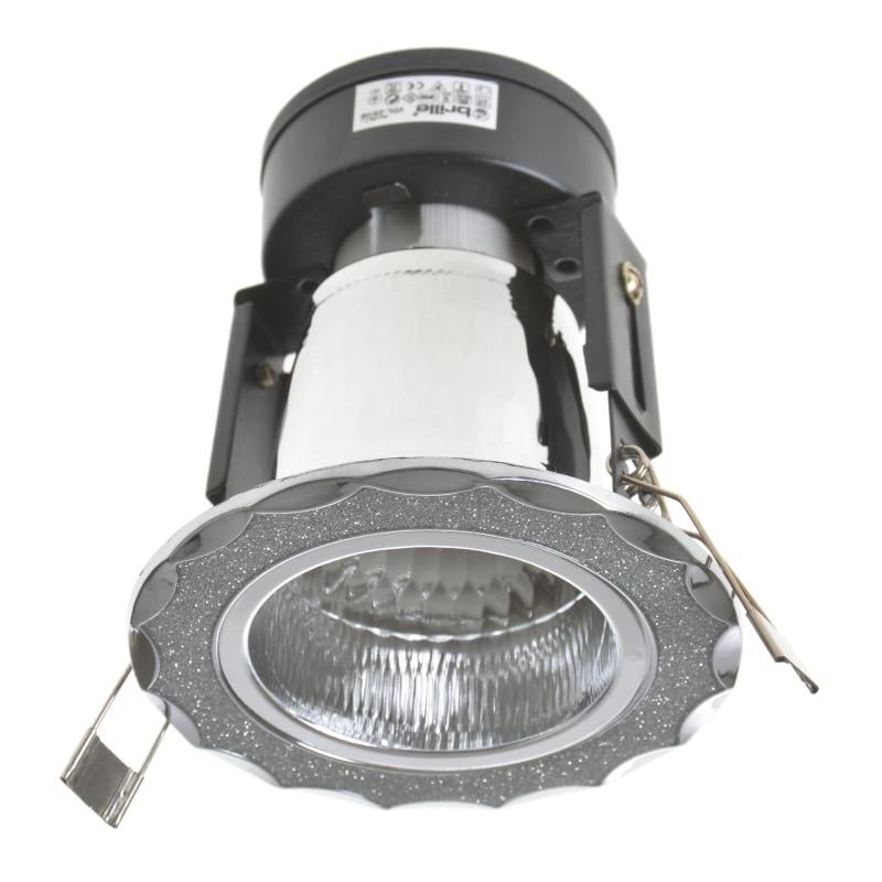 Светильник потолочный встроенный Brille VDL-25/08 SS/Chr