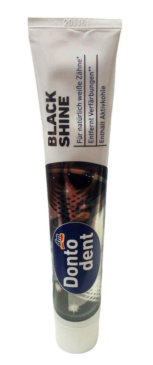 Зубная паста Dontodent Черный блеск 75 мл (00-00000383)