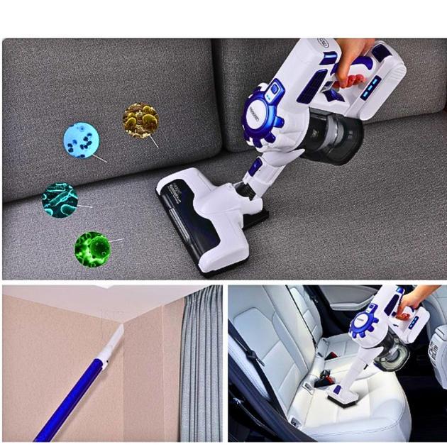 Пилосос бездротовий Rainberg RB-2301 з підсвічуванням (30476269) - фото 5 Пилосос бездротовий Rainberg RB-2301 з підсвічуванням (30476269) - фото 5