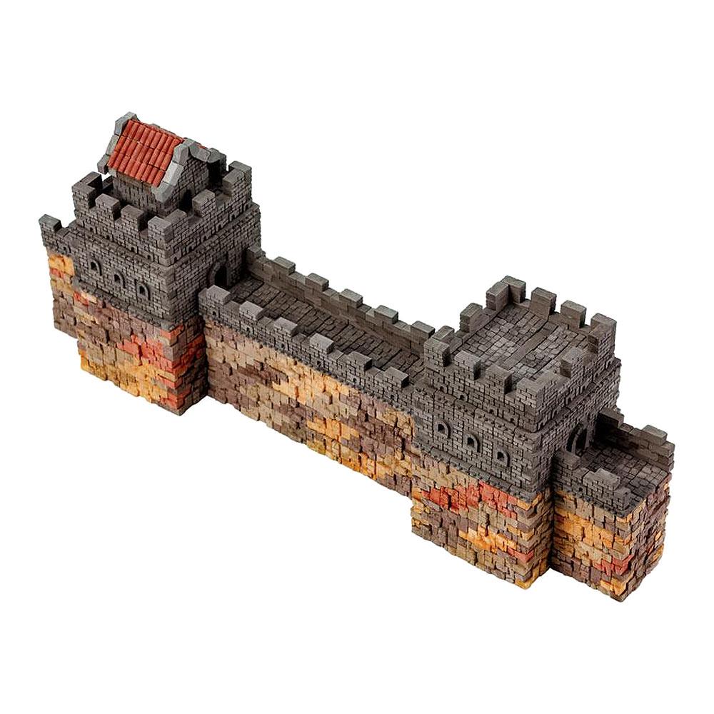 Конструктор керамический Wise Elk Большая китайская стена из мини-кирпичиков - фото 5