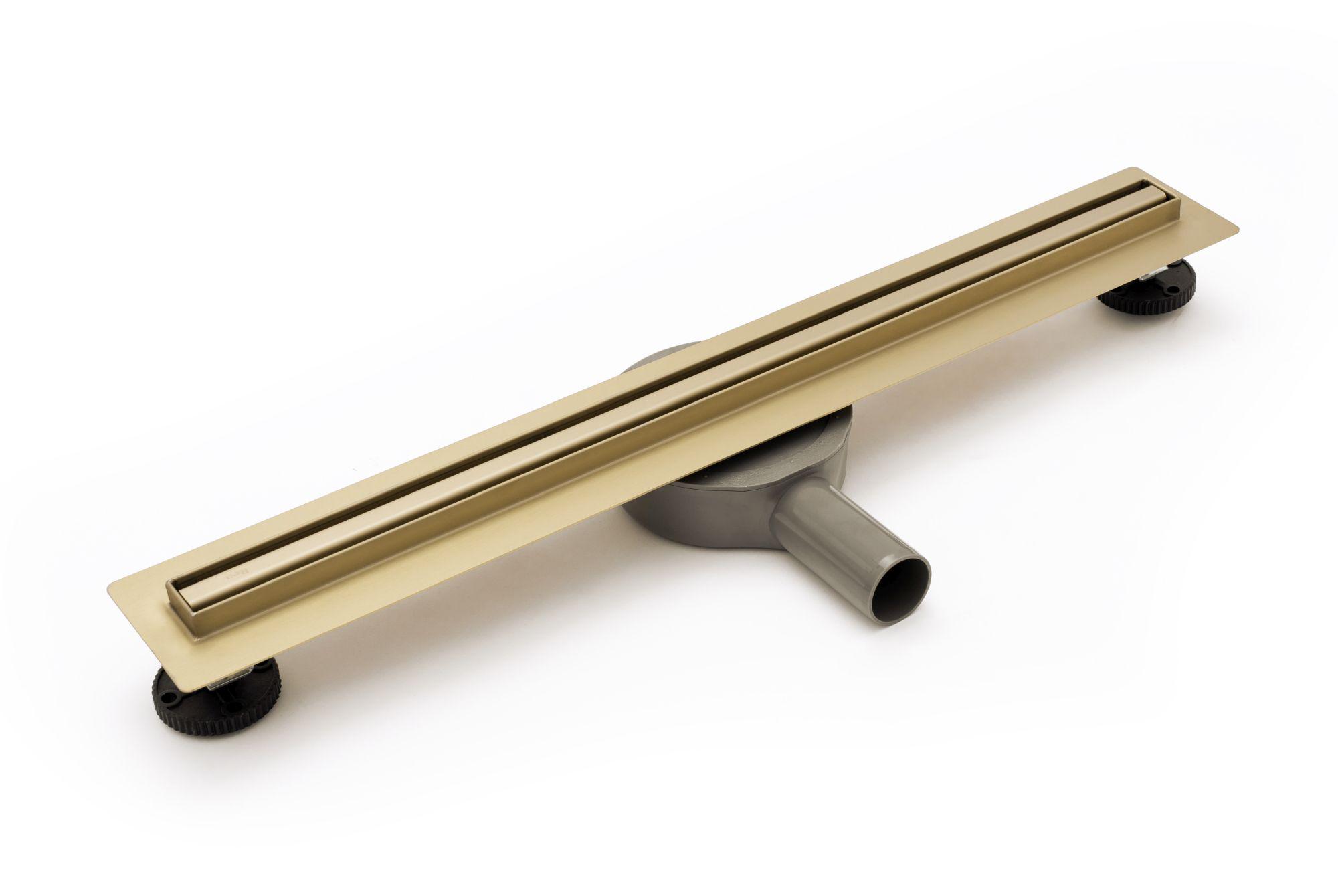 Душевой трап Rea Neo Pro Slim 70 см Золотой